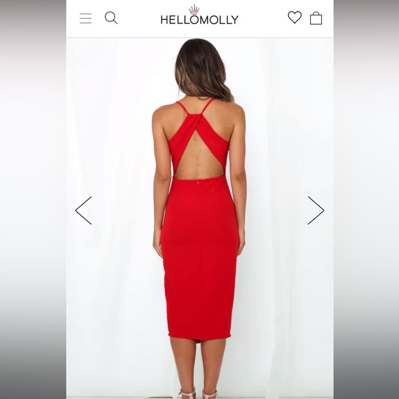 HELLO MOLLY MIDI DRESS - Picture 4 of 12